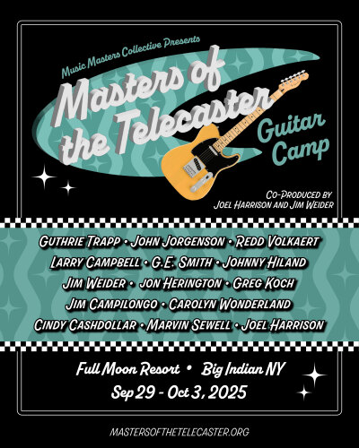Masters Of The Telecaster Camp 2025!