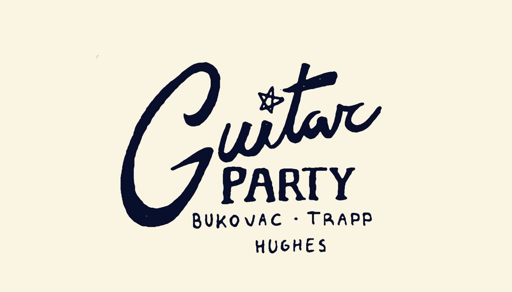 Guitar Party Banner